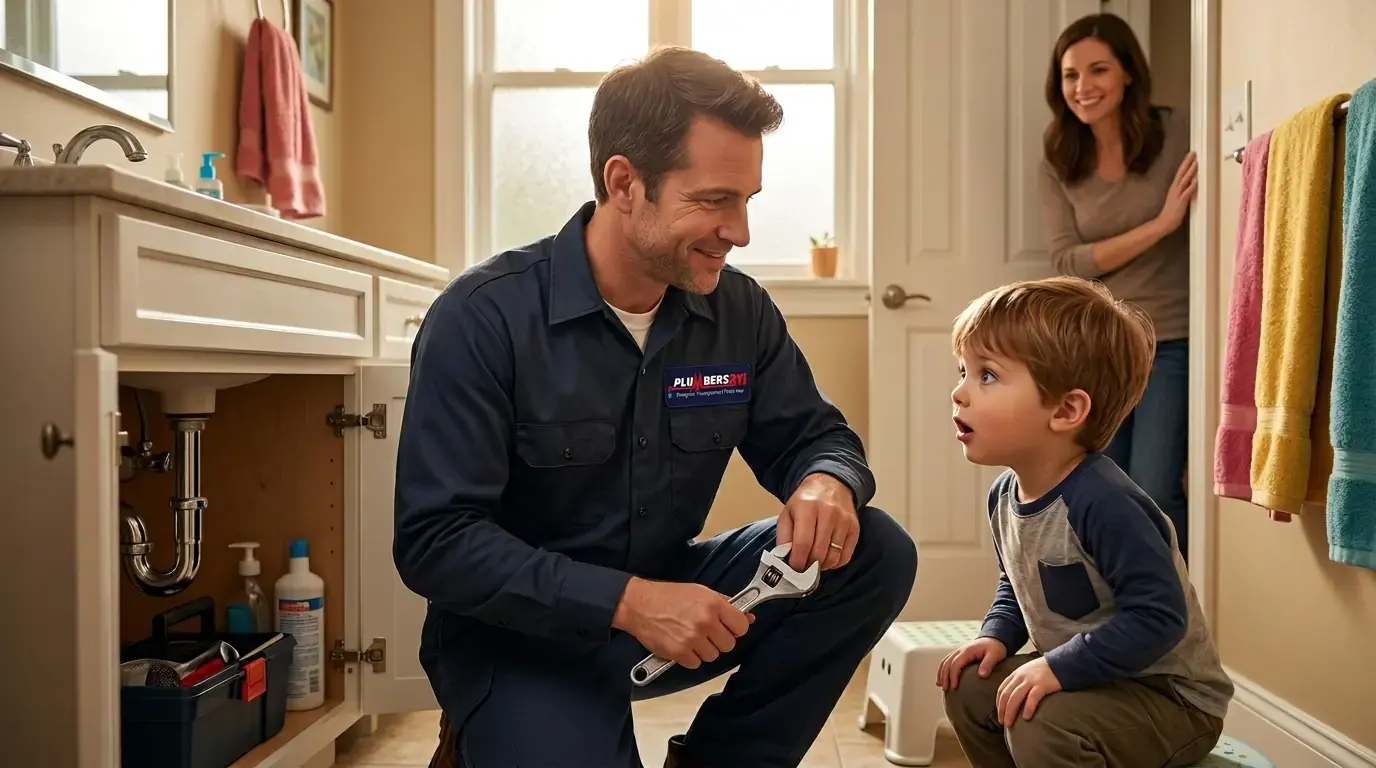 Licensed plumber at work in Streamwood, IL